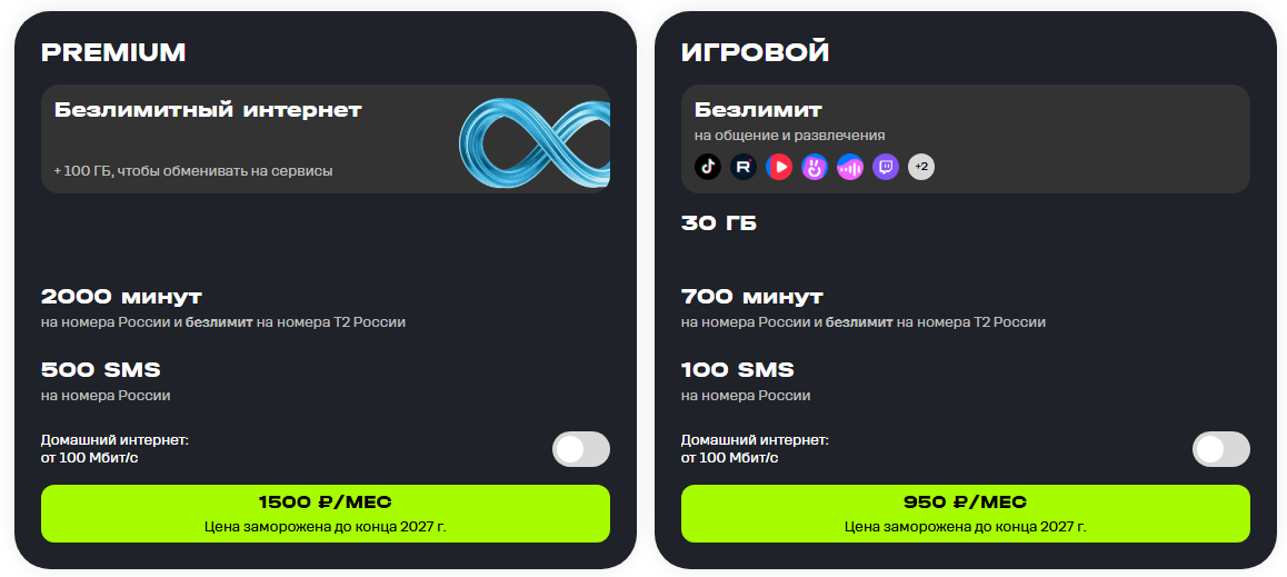 Тарифы Т2 для жителей Ростова-на-Дону, лето 2026 года