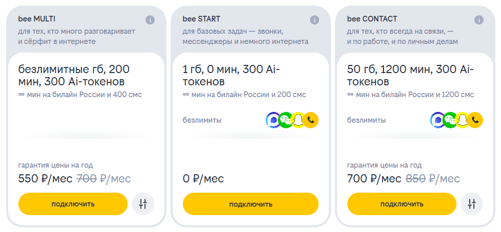Подписки билайна для жителей Ростова-на-Дону, лето 2026 года