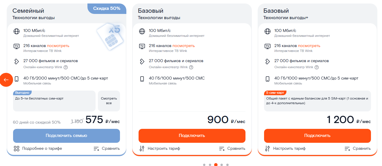 Комбинированные тарифы &laquo;Ростелекома&raquo; для жителей Ростова-на-Дону, лето 2026 года