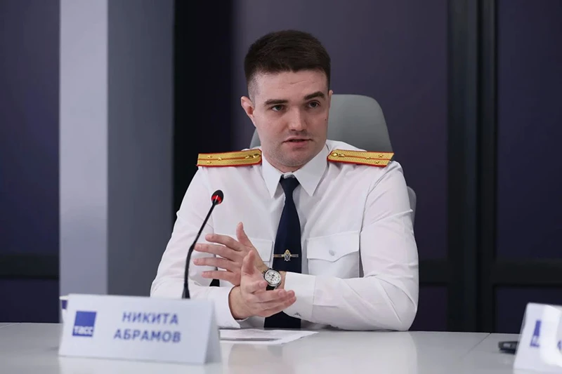 Старший инспектор контрольно-следственного отдела Следственного управления СК России по Ростовской области Никита Абрамов