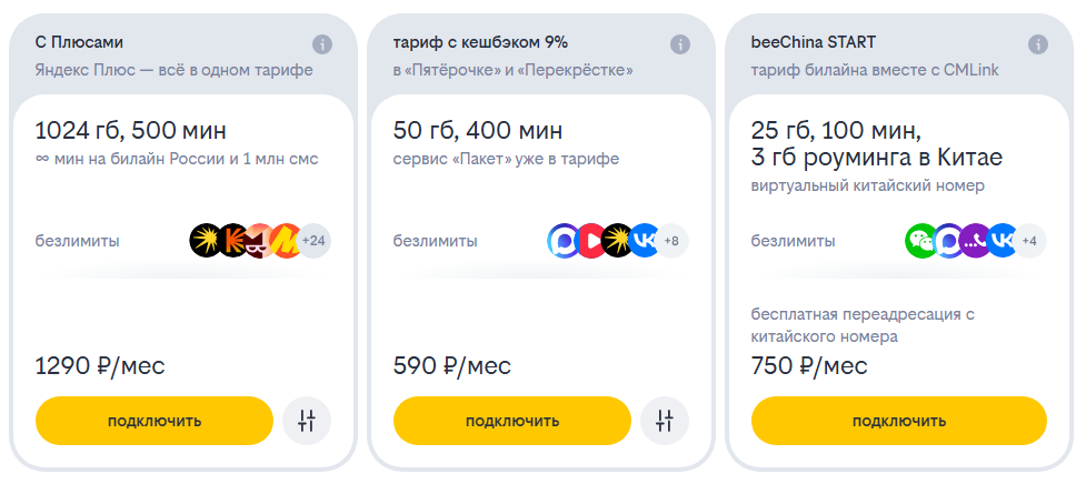 Краткое описание подписок для жителей Краснодара Краткое описание подписок для жителей Краснодара
