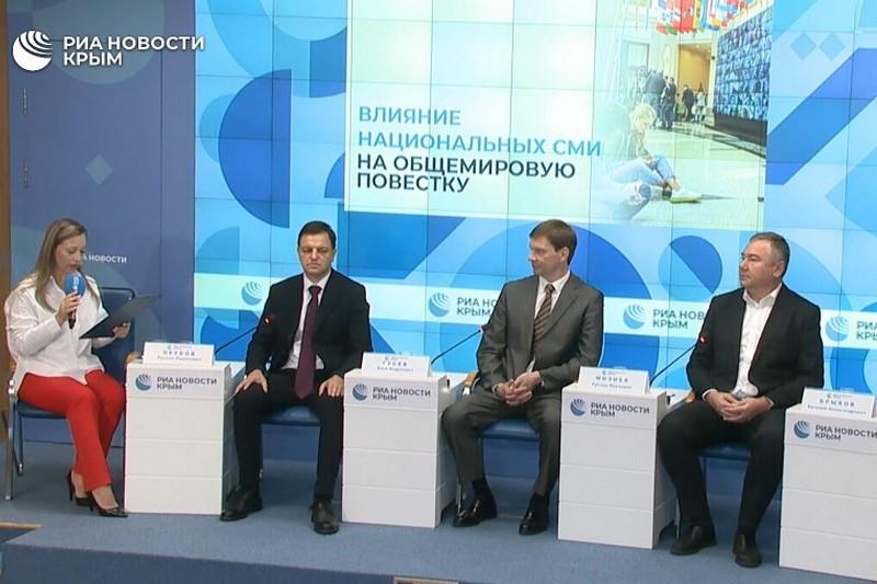 Крым назвали главной площадкой юга России для национальных СМИ